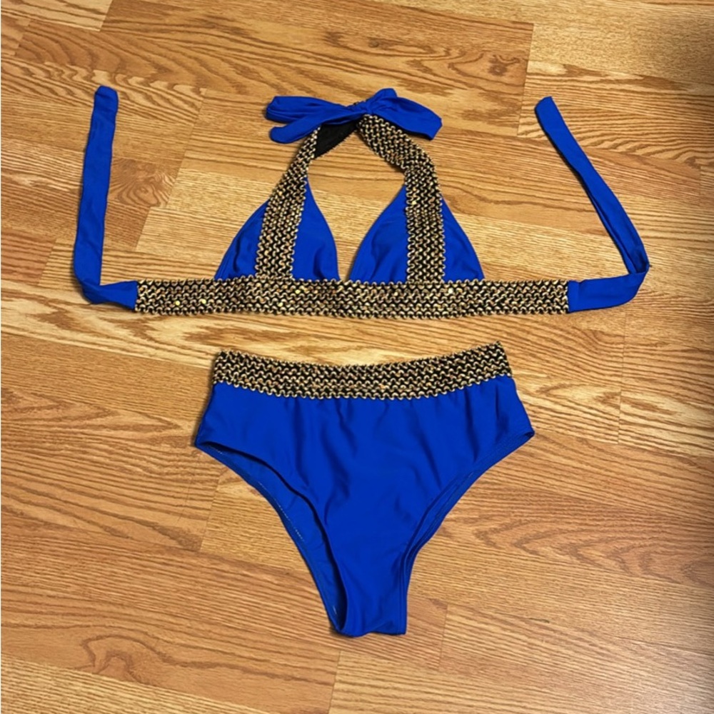 Women's High-Waisted Bikini Set Size M
